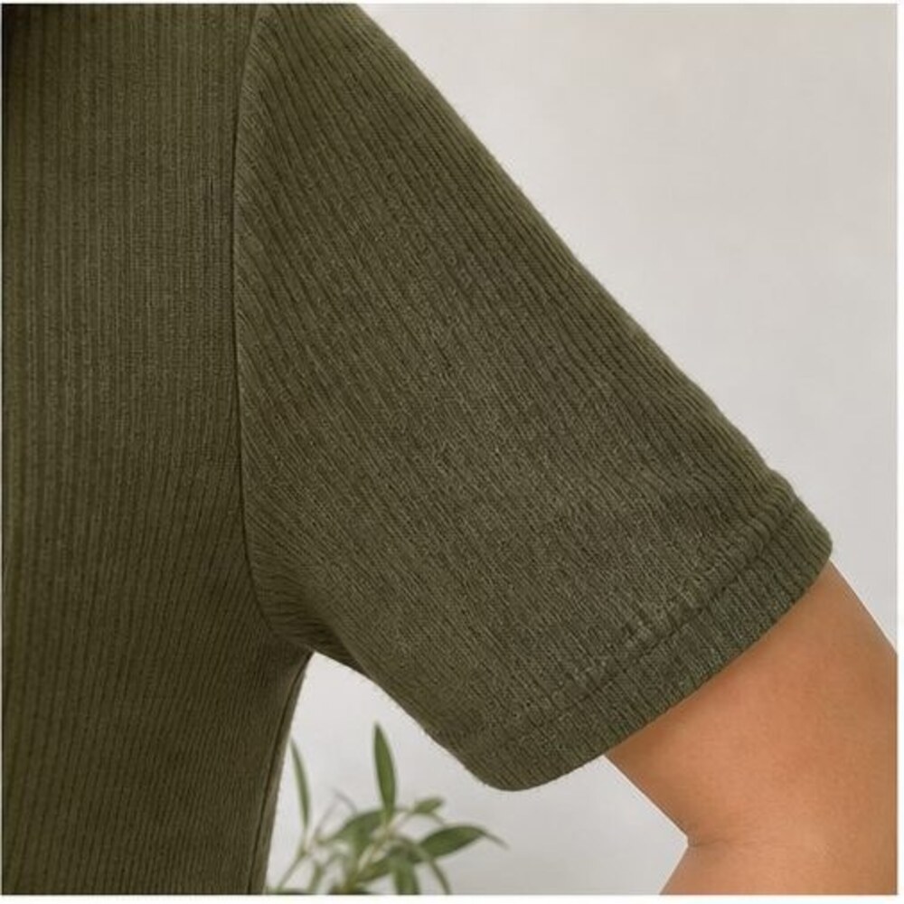 Olive Button Blouse - Picture 5 of 6